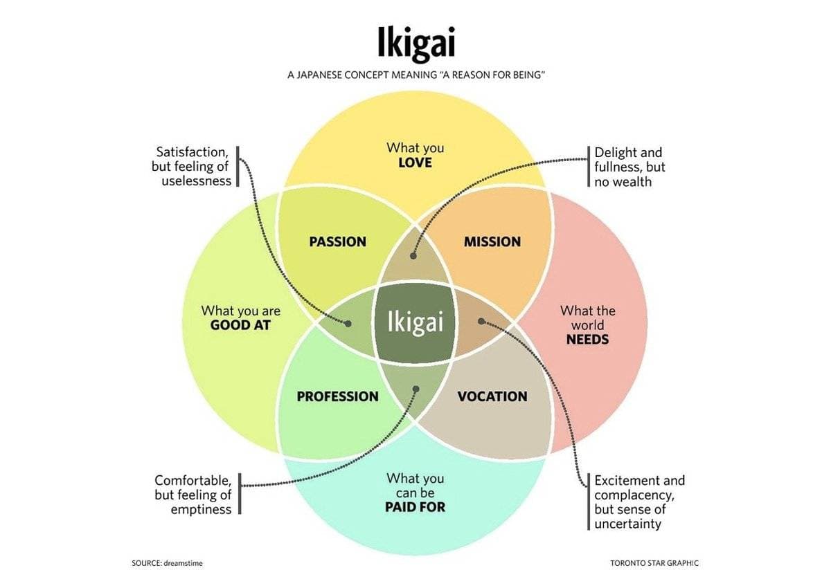 Ikigai chart